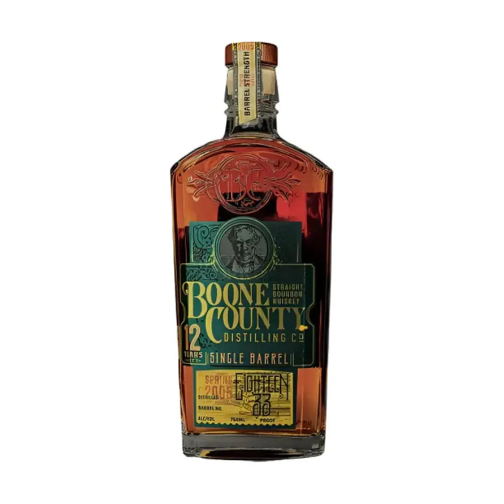 Boone County 12 Year Cask Strength Bourbon BO570 120.70 Proof The Ghost Collection