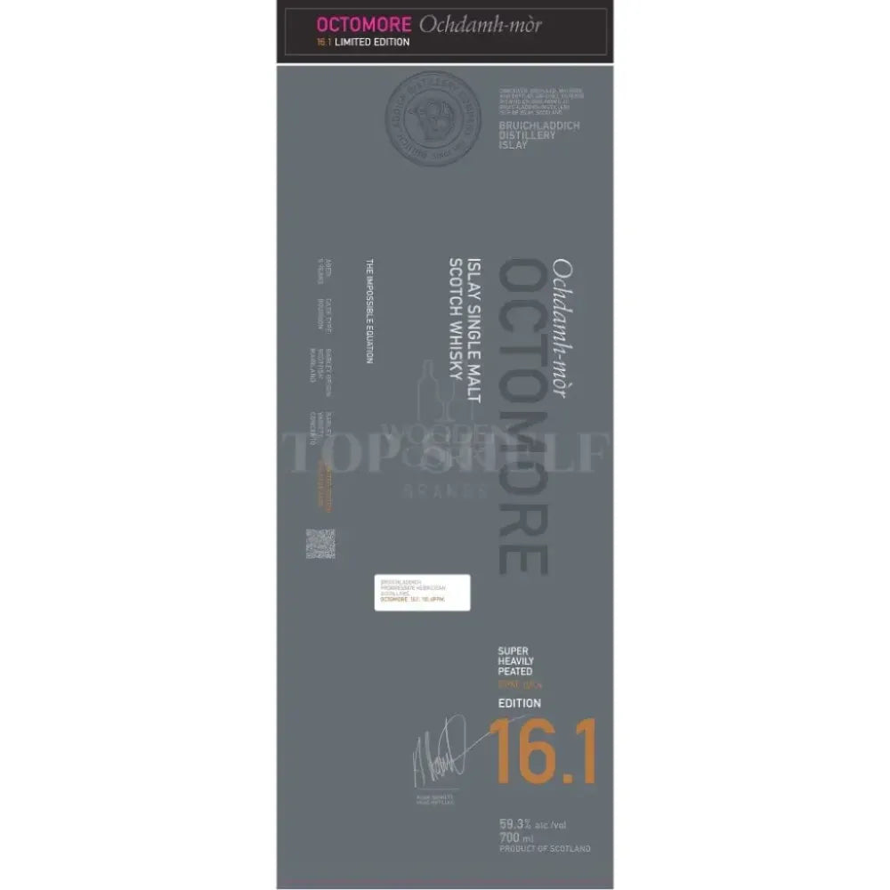 Bruichladdich Octomore Edition 16.1 Scotch Whisky