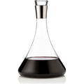 Irving Chrome-Rimmed Crystal Decanter