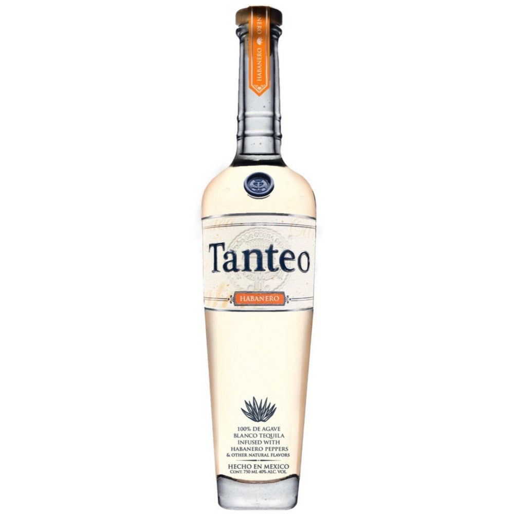 Tanteo Tequila Habanero Blanco Tequila 100% de Agave