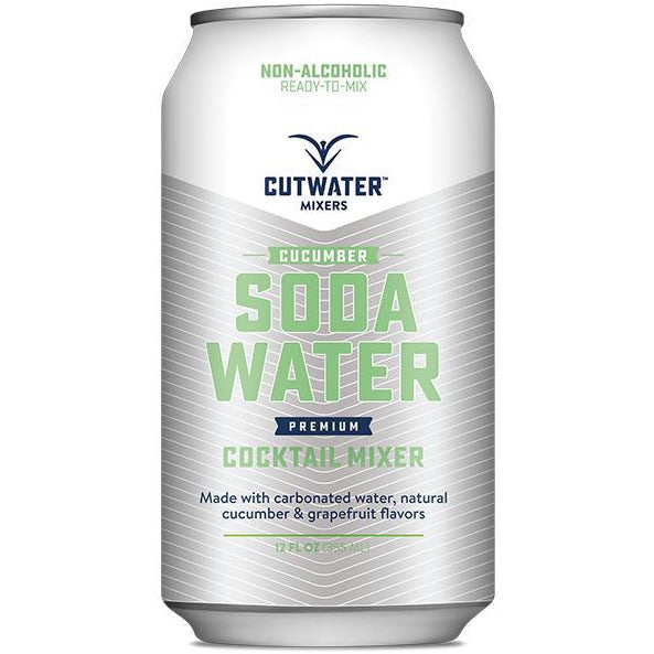 Cutwater Spirits Cucumber Soda Water Mixer 4pk