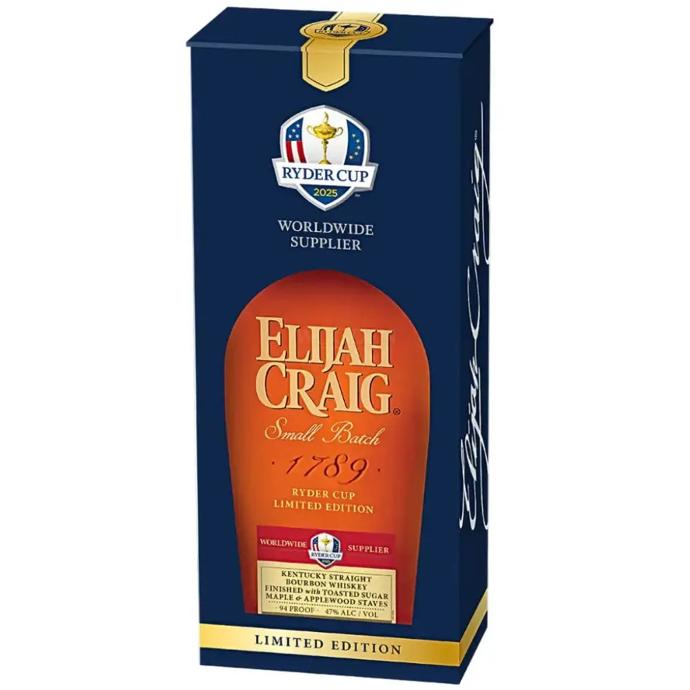 Elijah Craig Ryder Cup 2025 Edition + Small Batch & Rye Bundle
