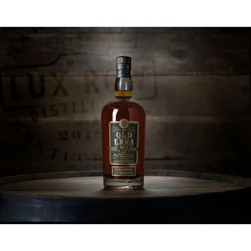 Ezra Brooks Old Ezra 7 Year Full Proof Straight Rye