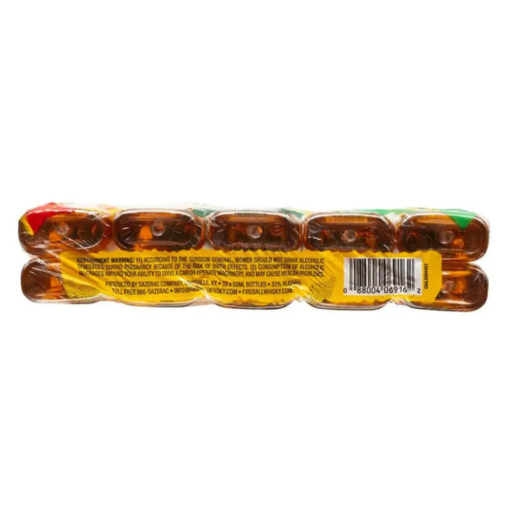 Fireball Blazin’ Apple Whisky 50ml 10 Pack