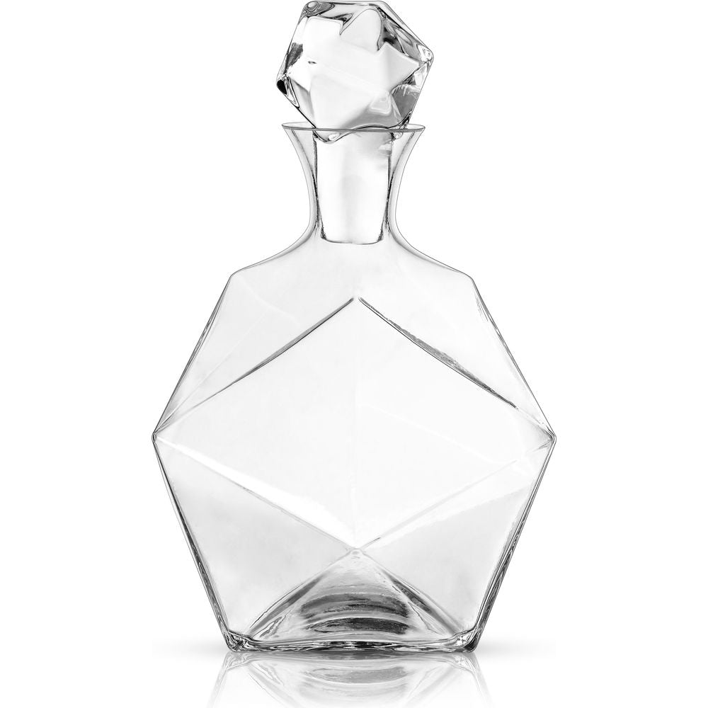 Seneca Faceted Crystal Liquor Decanter
