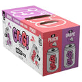 Grog! Flavored Hard Soda Variety Pack – Grape & Peach – 8 Pack