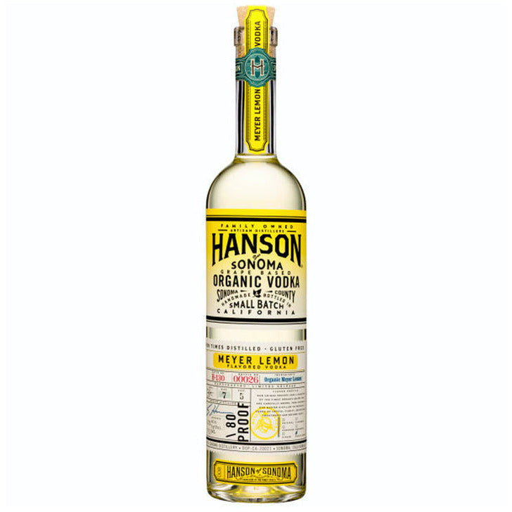 Hanson of Sonoma Meyer Lemon Flavored Vodka