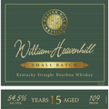 William Heavenhill Small Batch 15 Year Kentucky Straight Bourbon (109 proof)