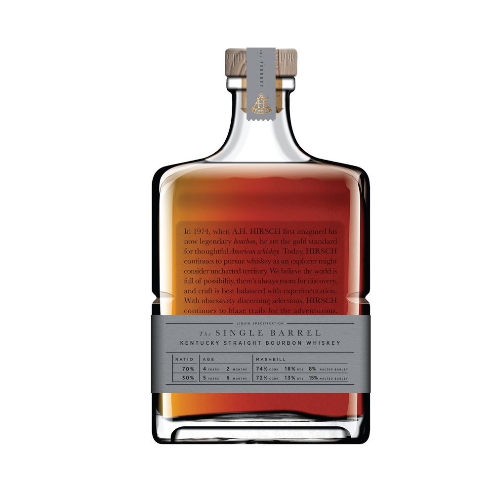 Hirsch The Single Barrel Silver Whiskey