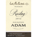 Jean-Baptiste Adam Les Natures Alsace Riesling 750ml