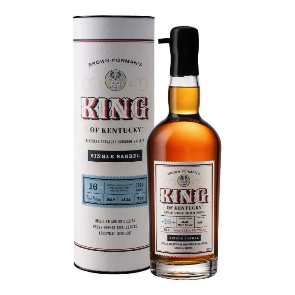 King Of Kentucky 16 Year Old Bourbon 2024 Release Single Barrel #24 125.7 Proof (Short Barrel)