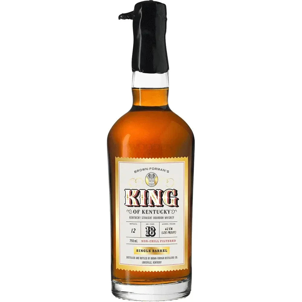 King Of Kentucky 18 Year Old Bourbon 2022 Release Single Barrel #7 130.5 Proof - (short barrel) 8 Bottle count barrel