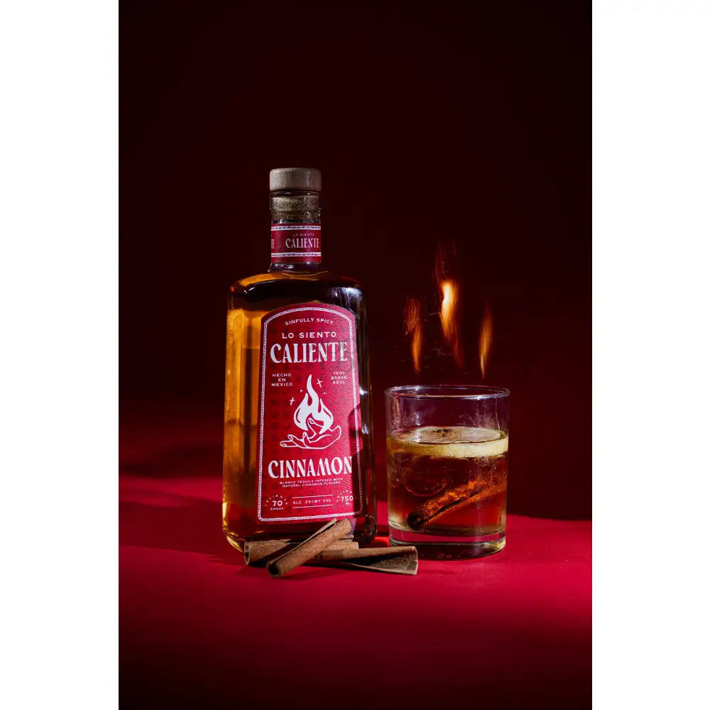 Lo Siento Tequila Caliente Cinnamon Blanco Tequila 100% de Agave Azul