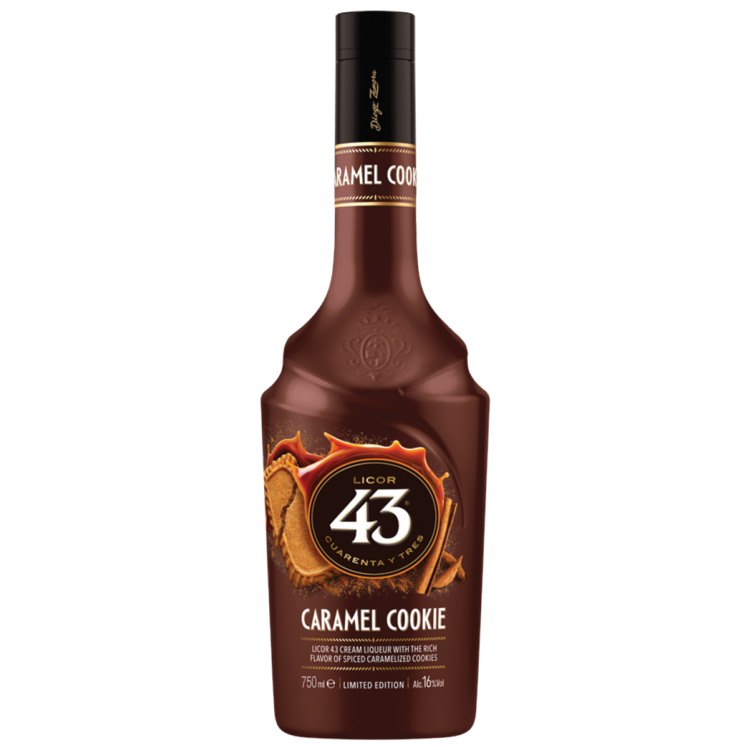 Licor 43 Caramel Cookie Cream Liqueur Limited Edition 750mL