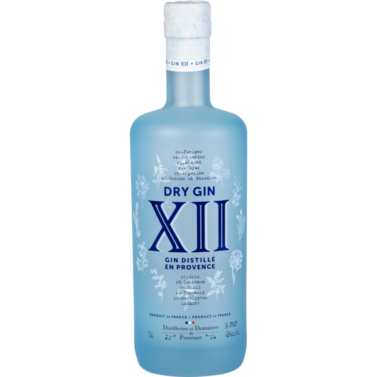 XII Dry Gin with Glass 750mL