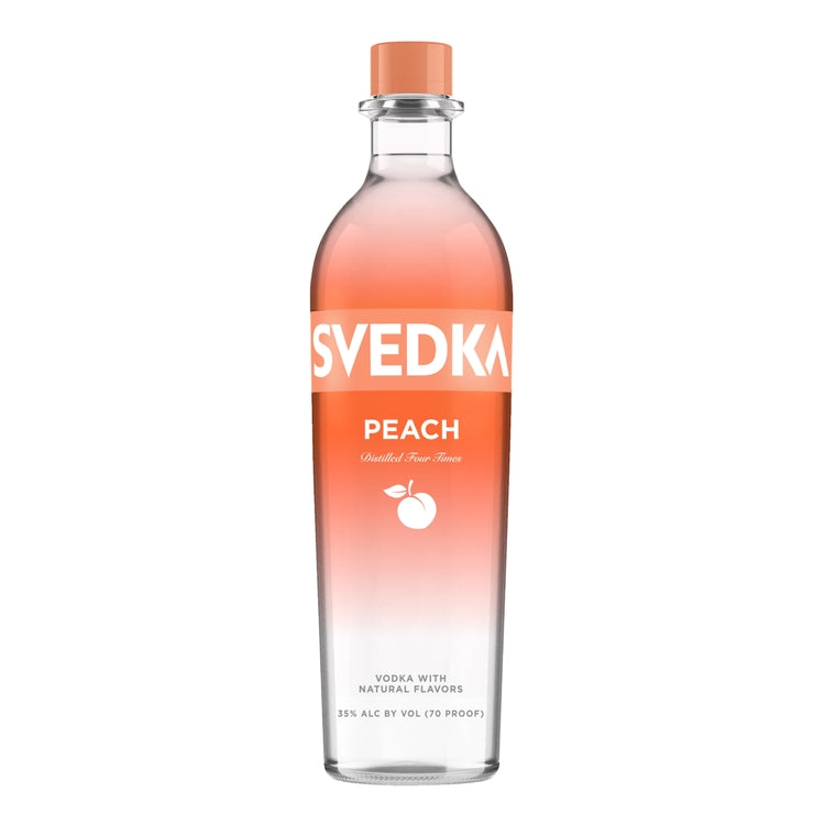 Svedka Peach Flavored Vodka 750mL