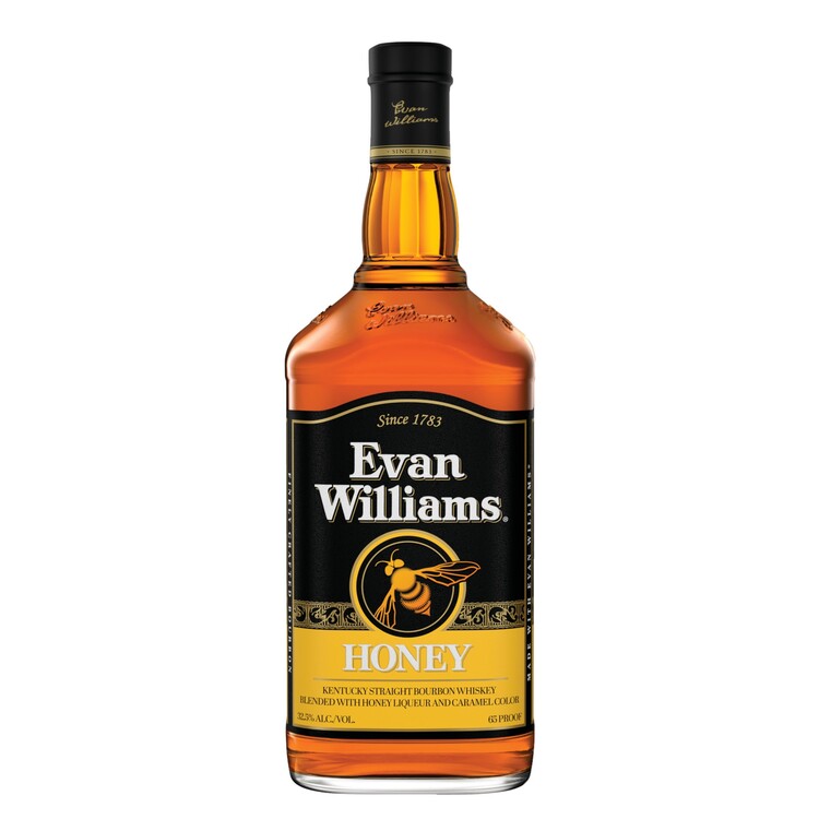 Evan Williams Honey Whiskey Liqueur 1.75L