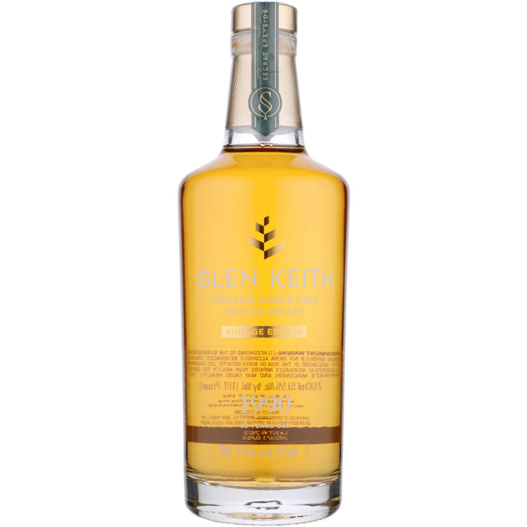Glen Keith Secret Speyside 33 Year Scotch 700mL