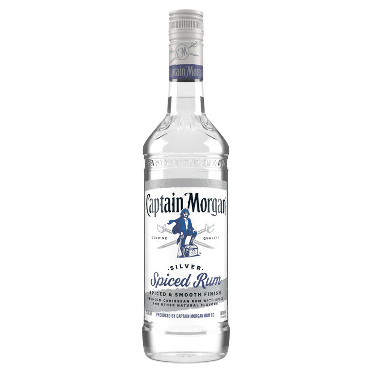 Captain Morgan Silver Spiced Rum 750mL