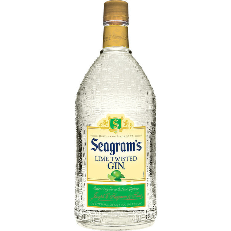 Seagram's Twisted Lime Flavored Gin 1.75L
