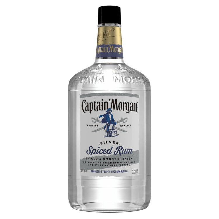 Captain Morgan Silver Spiced Rum 1.75L