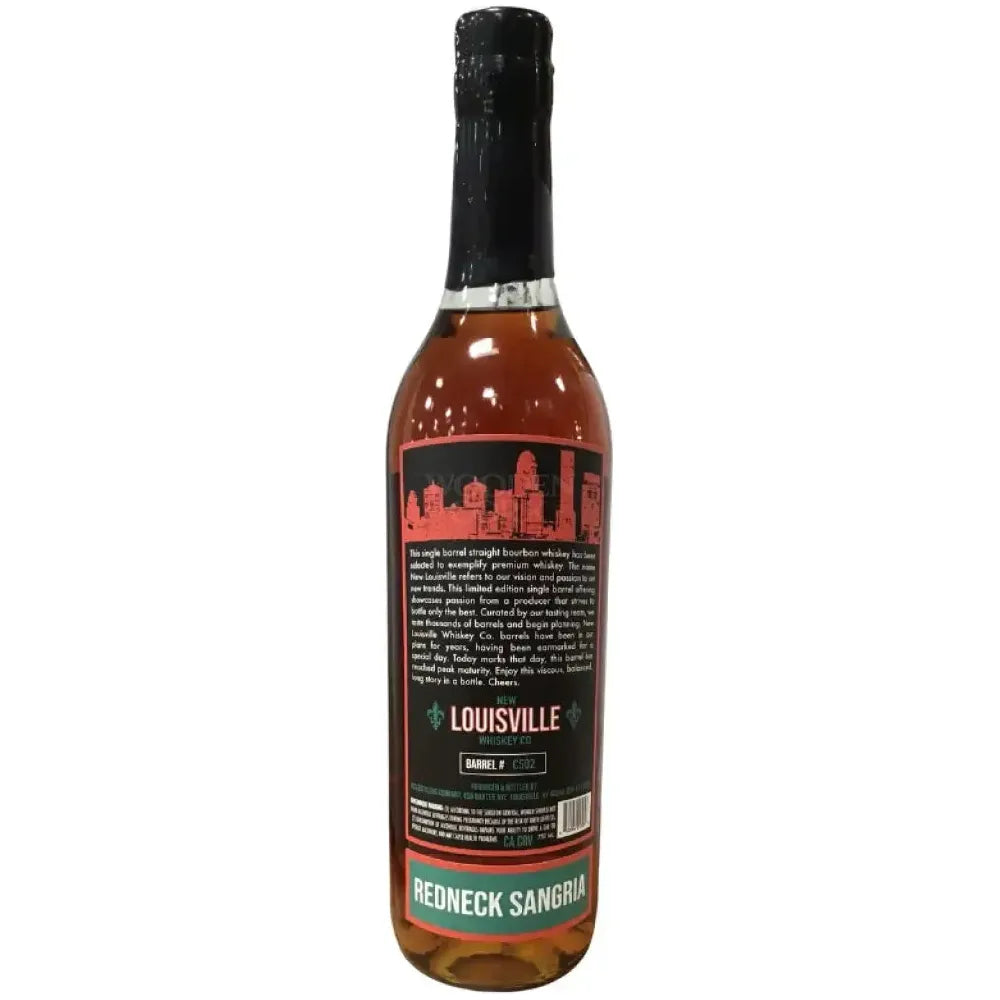 Nulu New Louisville Whiskey Co. 8 Year Bourbon 'Redneck Sangria' 133 Proof