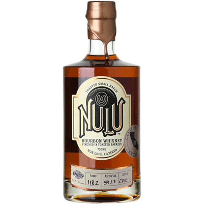 Nulu Toasted Barrel 'California Exclusive' Single Barrel Select Bourbon Whiskey Batch CA2