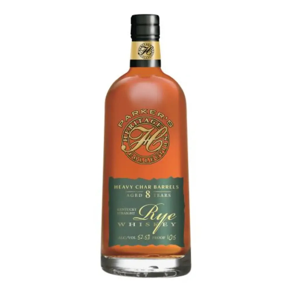 Parker's Heritage Collection 13th Edition Heavy Char Barrels 8 Year Old Kentucky Straight Rye Whiskey 750ml