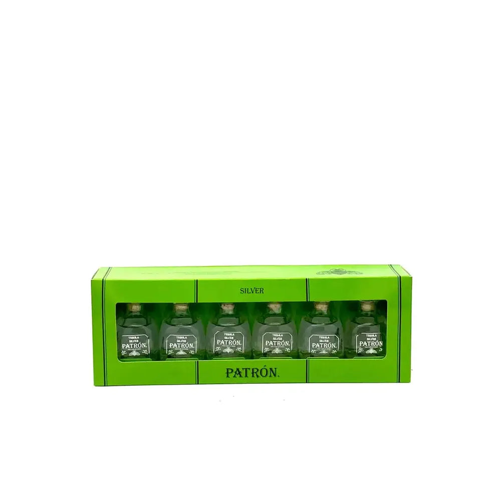 Patron Silver Tequila 50ml 6 Pack