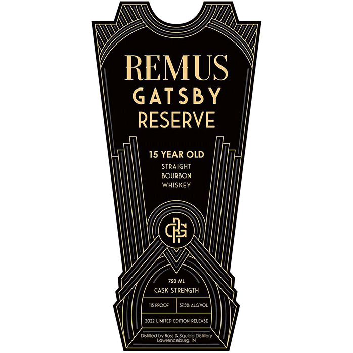 Remus Gatsby Reserve 15 Year Cask Strength Straight Bourbon