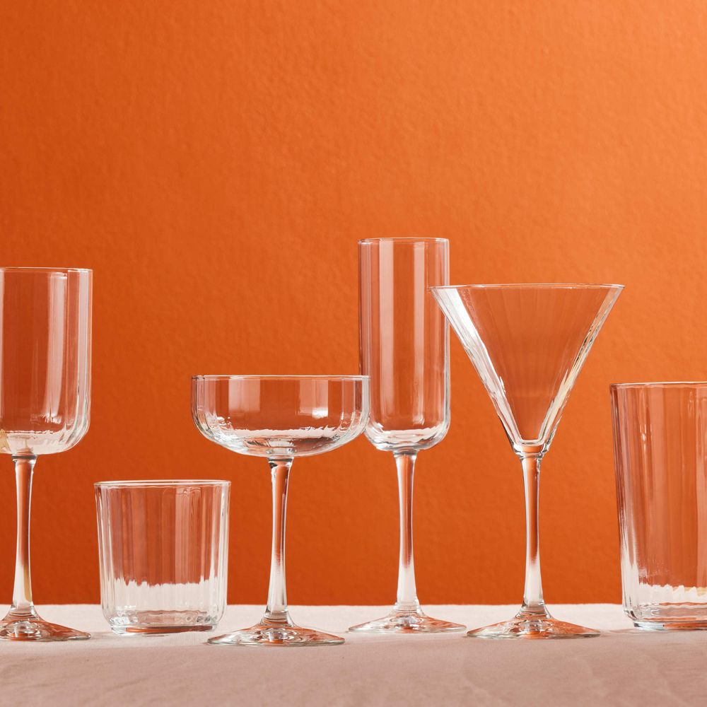 Libbey Paneled Highball Glasses, 17-ounce, Set of 6