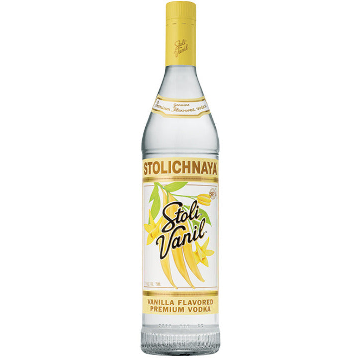 Stolichnaya Vanil Flavored Premium Vodka 75 Proof