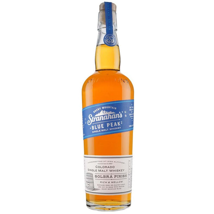 Stranahan's Rocky Mountain Blue Peak Colorado Single Malt Whiskey