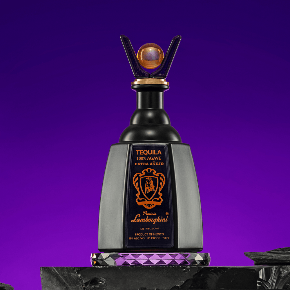 Tequila Patrizia Lamborghini Extra Añejo 100% Agave with Gift Box