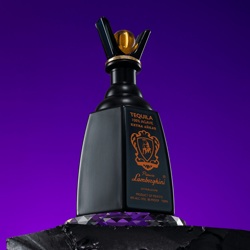 Tequila Patrizia Lamborghini Extra Añejo 100% Agave with Gift Box