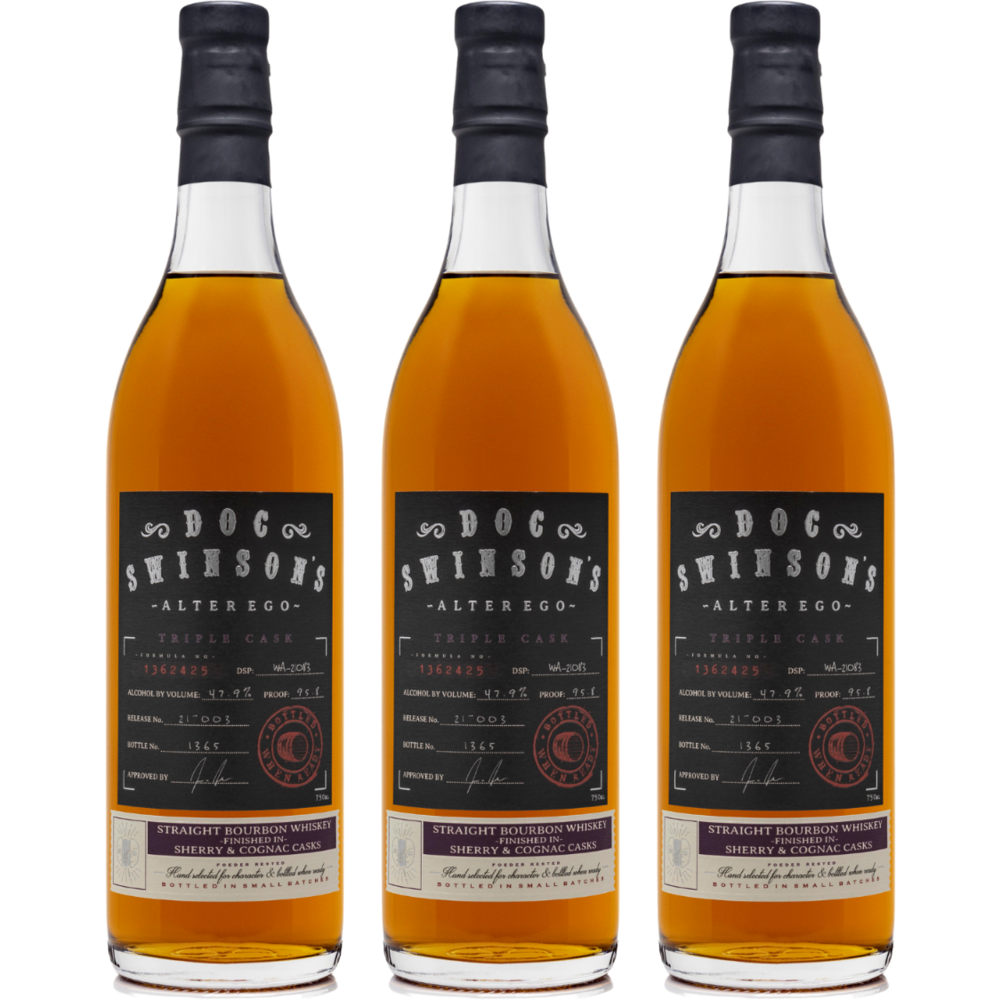 Doc Swinson's Alter Ego Bourbon 3 pack