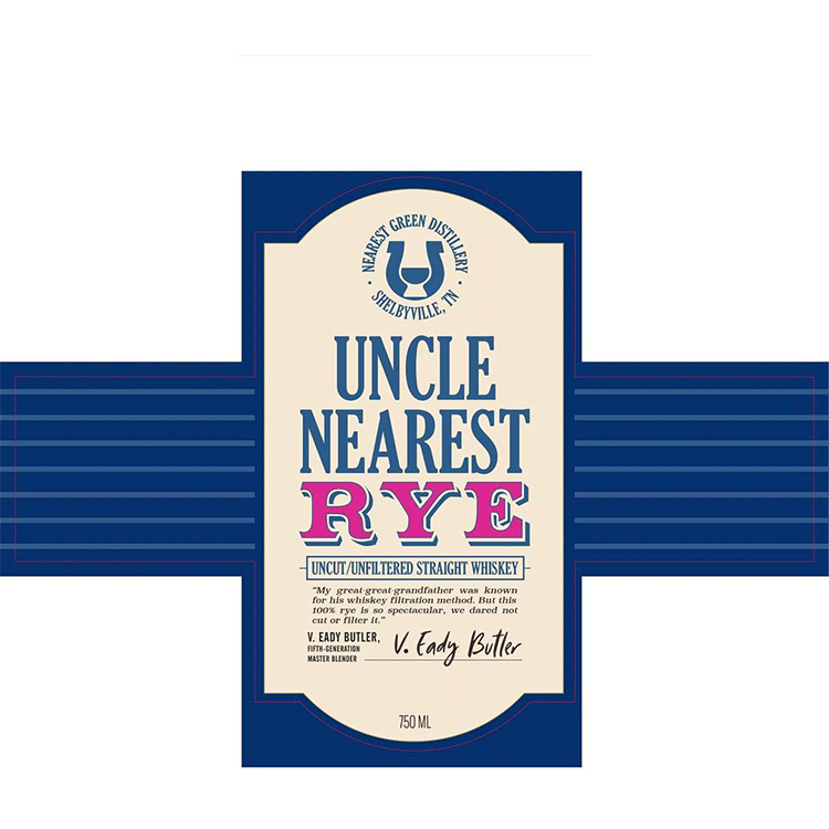 Uncle Nearest Straight Rye Whiskey