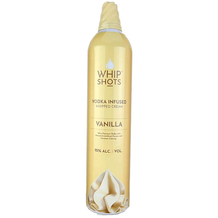 Whipshots Vanilla Vodka Infused Whipped Cream by Cardi B 200ml