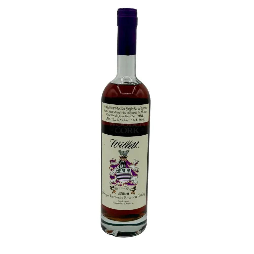 Willett Family Estate Single Barrel Bourbon 17 Year Old #1563 124 Proof