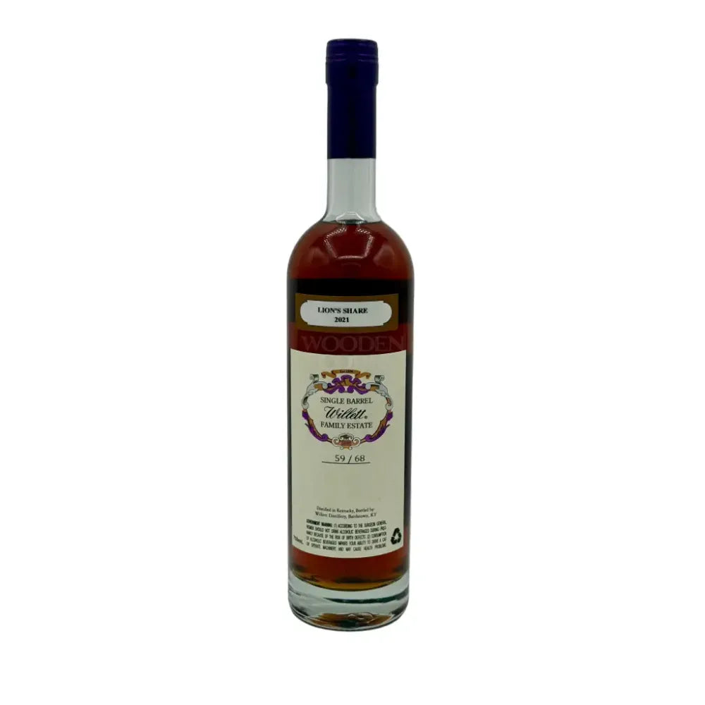 Willett Family Estate Single Barrel Bourbon 19 Year Old #1565 119 Proof "Lion's Share"