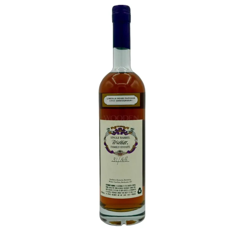 Willett Family Estate Single Barrel Bourbon 8 Year Old #4224 117.8 Proof