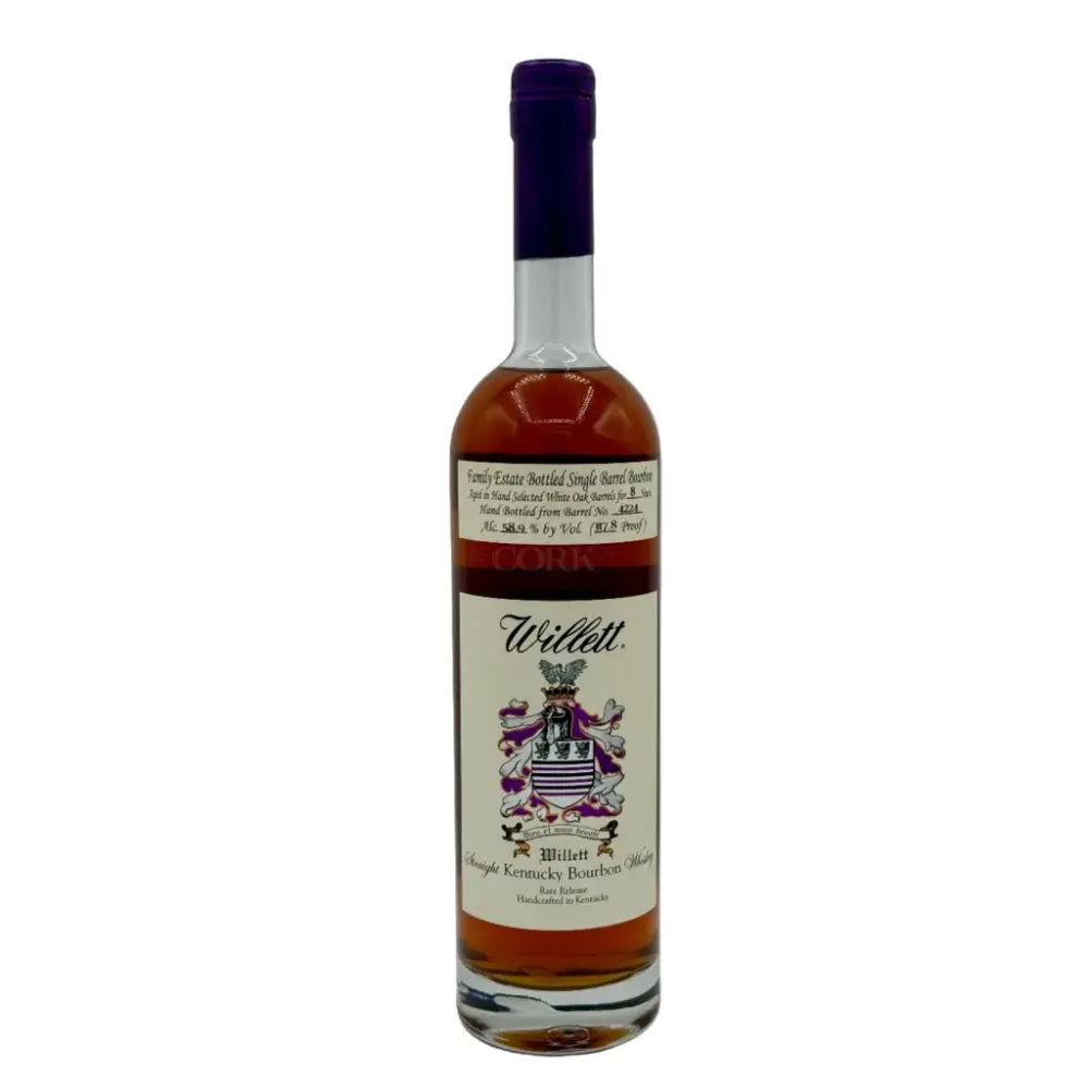 Willett Family Estate Single Barrel Bourbon 8 Year Old #4224 117.8 Proof